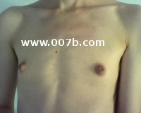 flat chested