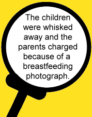 children taken because of a breastfeeding photo